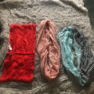 LOT of scarves